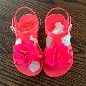 Kelli Kelly NWOT Pink Jelly Sandals